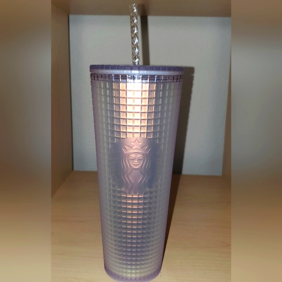 Starbucks Iridescent Unicorn Grid Cup - Picture 1 of 2